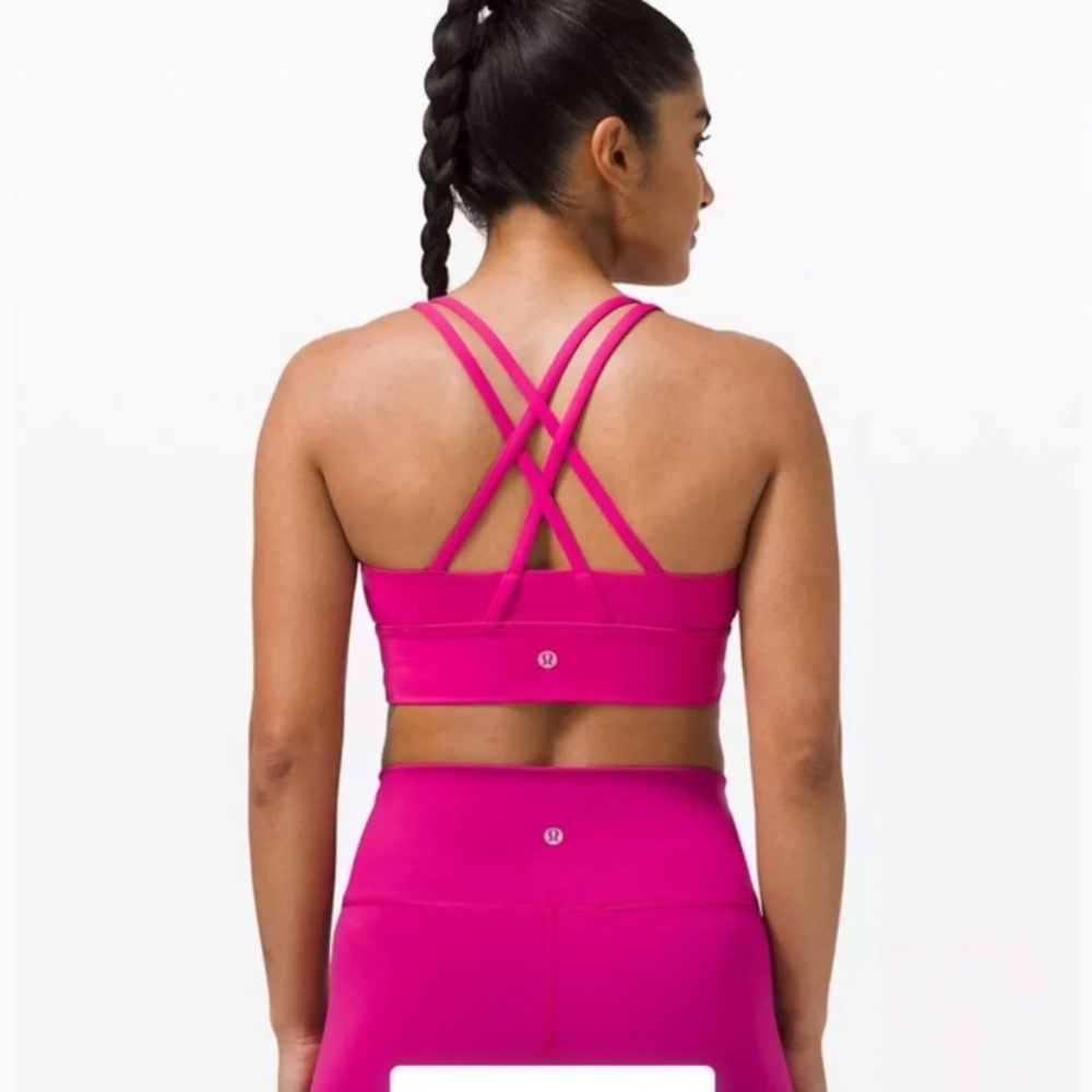 Lululemon Pace Rival Skirt & Energy Bra * Rasberry - Picture 4 of 4
